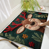 Christmas Bathroom Mat