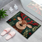 Christmas Bathroom Mat