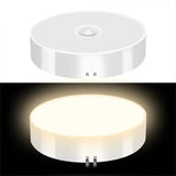 Set of 6 LED lamps with motion sensor.